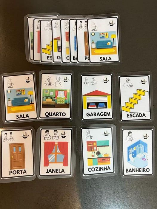 PARTES DA CASA EM LIBRAS