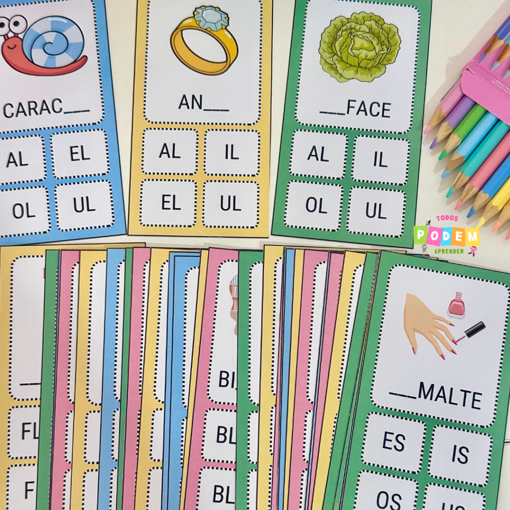 COMPLETE: SÍLABAS COMPLEXAS – Todos Podem Aprender – Recursos ...