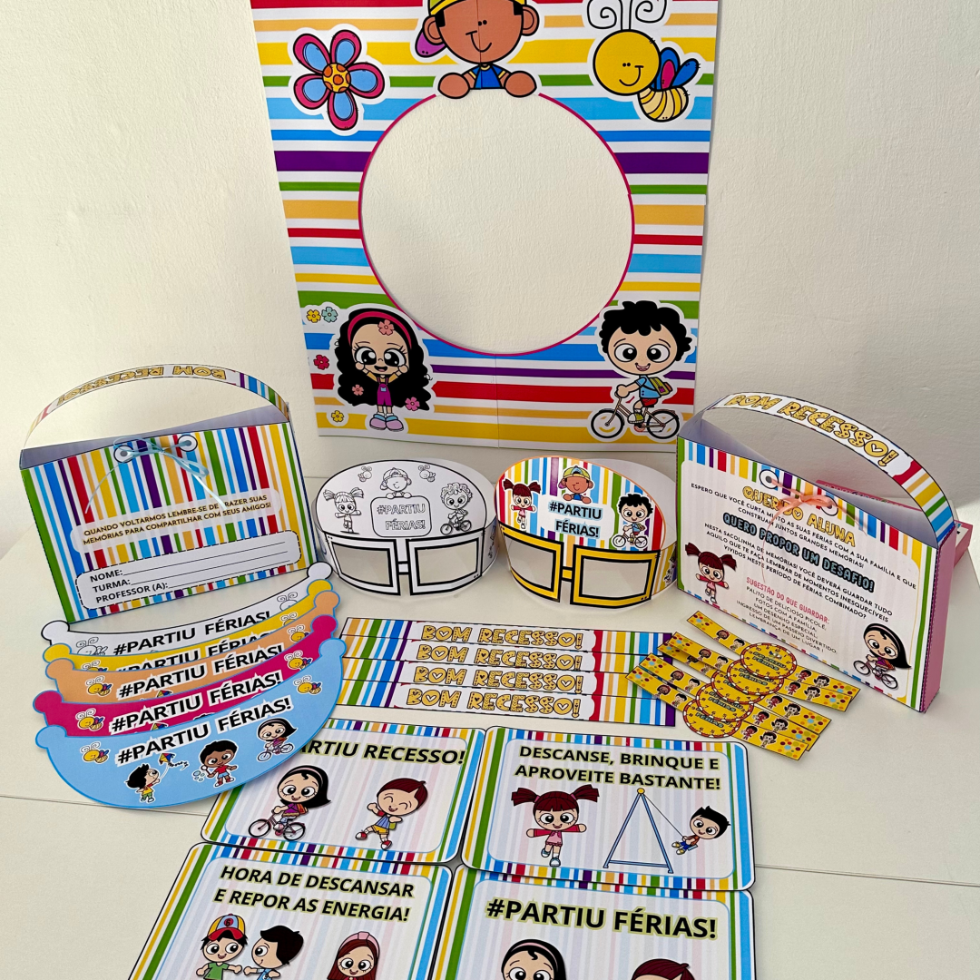 KIT ESTOU DE FÉRIAS