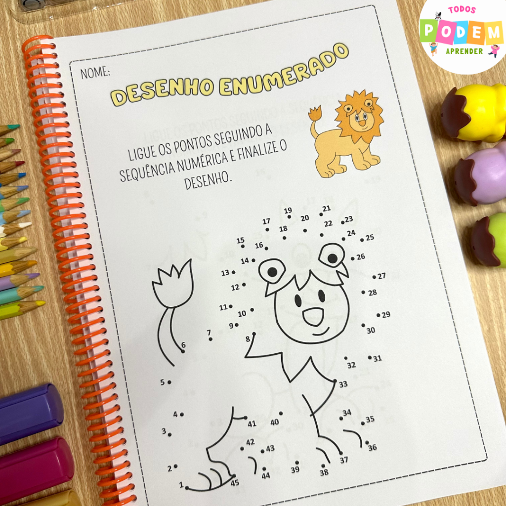 DESENHO ENUMERADO – Todos Podem Aprender – Recursos Pedagógicos ...