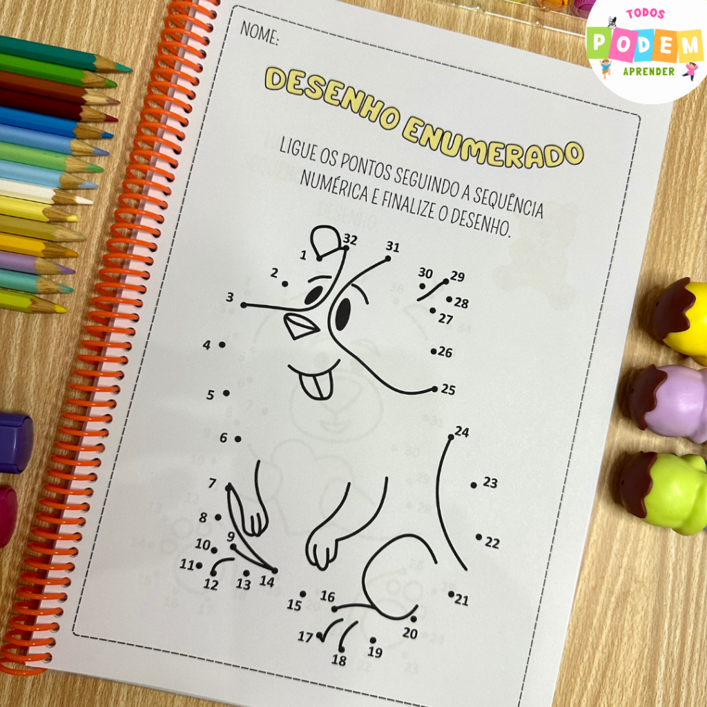 DESENHO ENUMERADO – Todos Podem Aprender – Recursos Pedagógicos ...