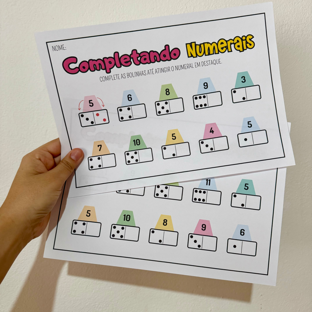 COMPLETANDO NUMERAIS