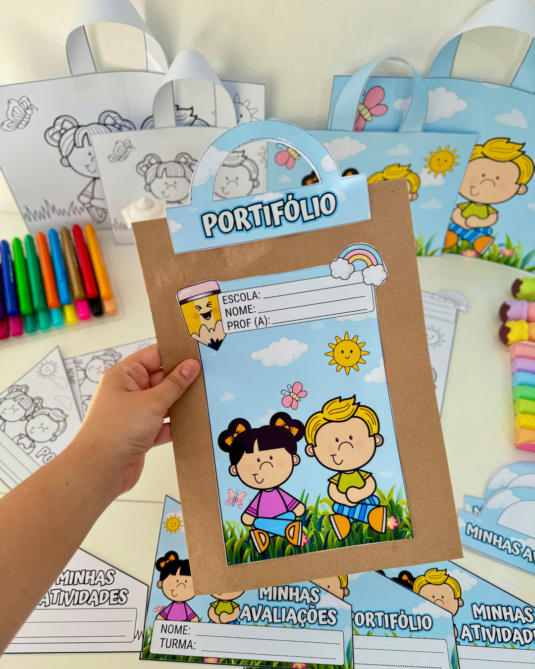KIT CAPAS DE ATIVIDADES- TEMA JARDIM - Image 5