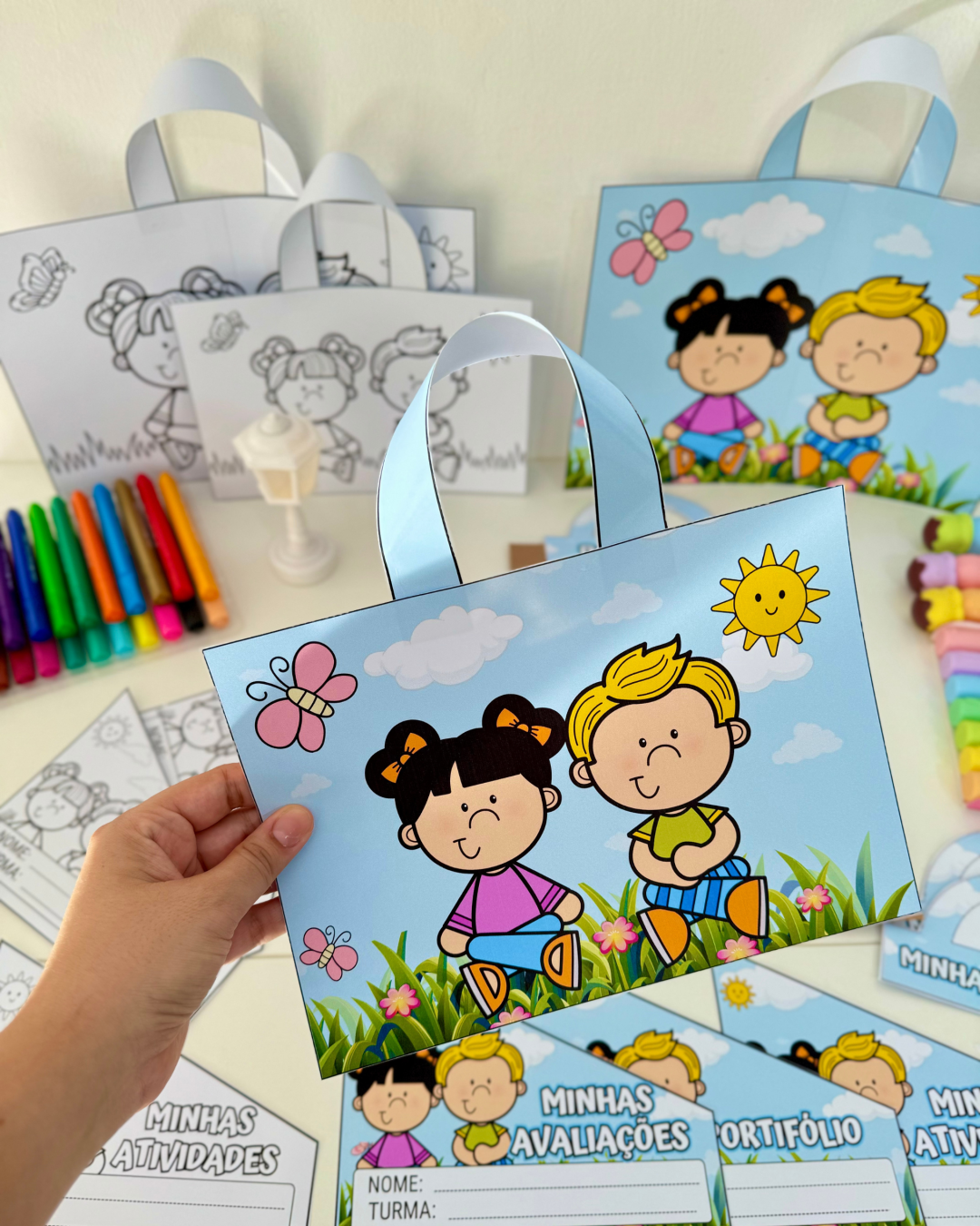 KIT CAPAS DE ATIVIDADES- TEMA JARDIM - Image 6