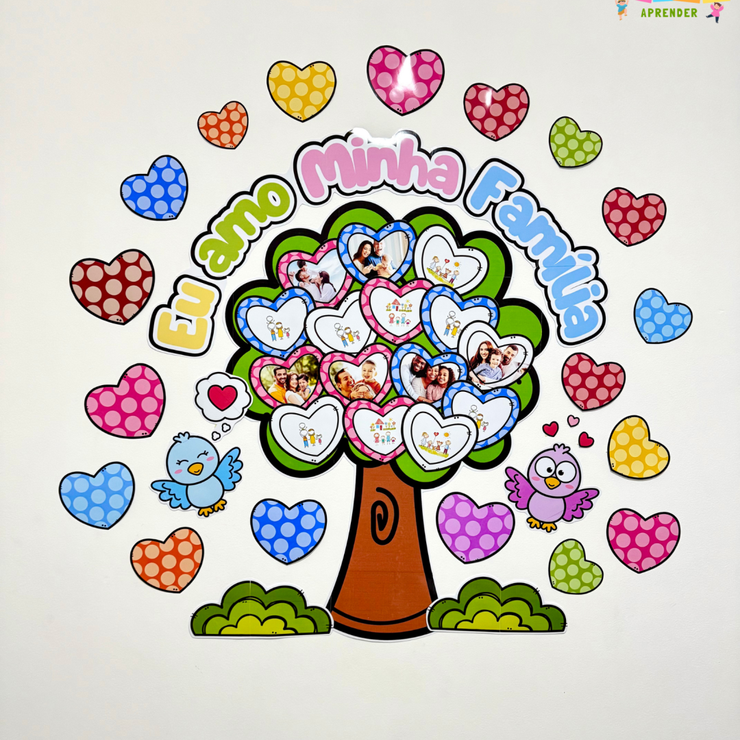 PAINEL ÁRVORE "EU AMO MINHA FAMÍLIA"