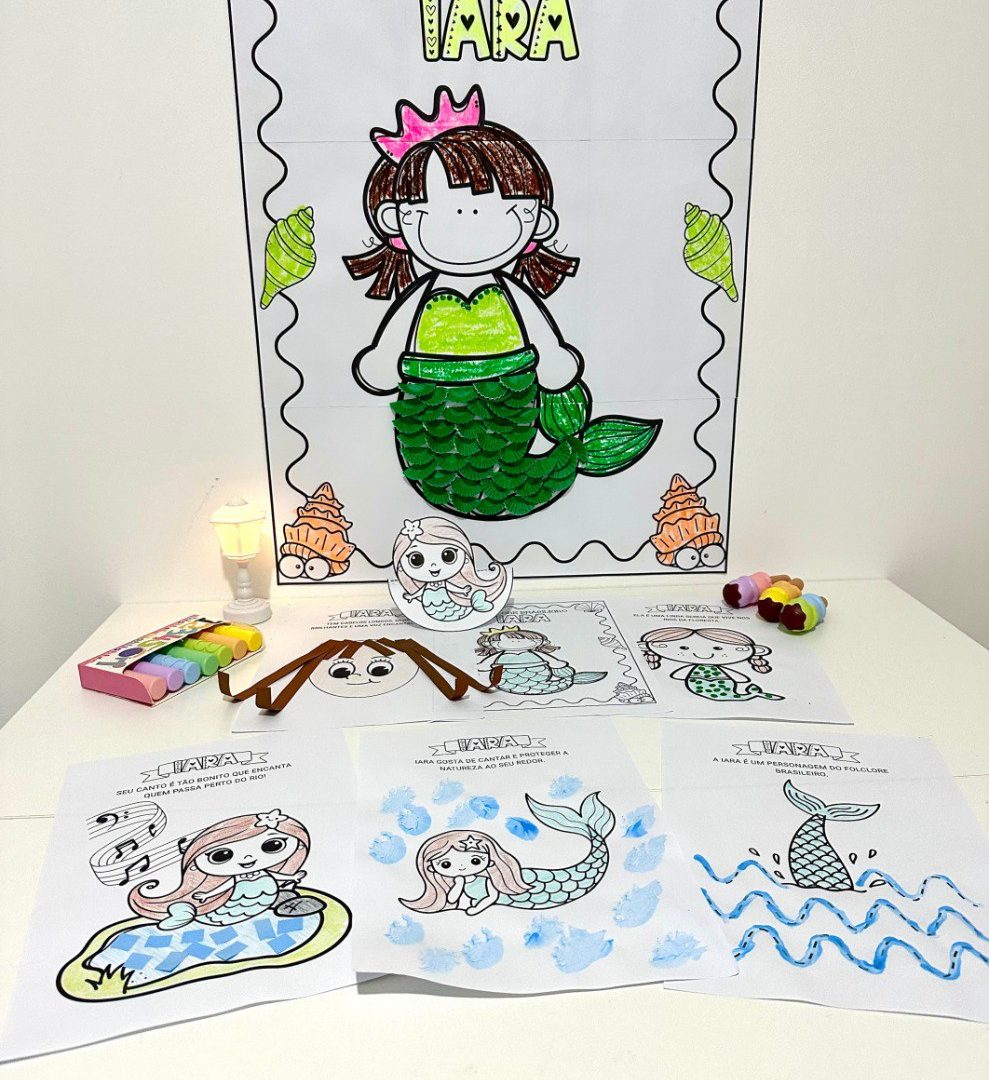 KIT ARTES- IARA: Cartaz colaborativo + atividades (SV)