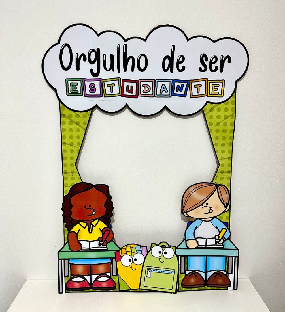 MOLDURA PARA FOTO- DIA DO ESTUDANTE- SV