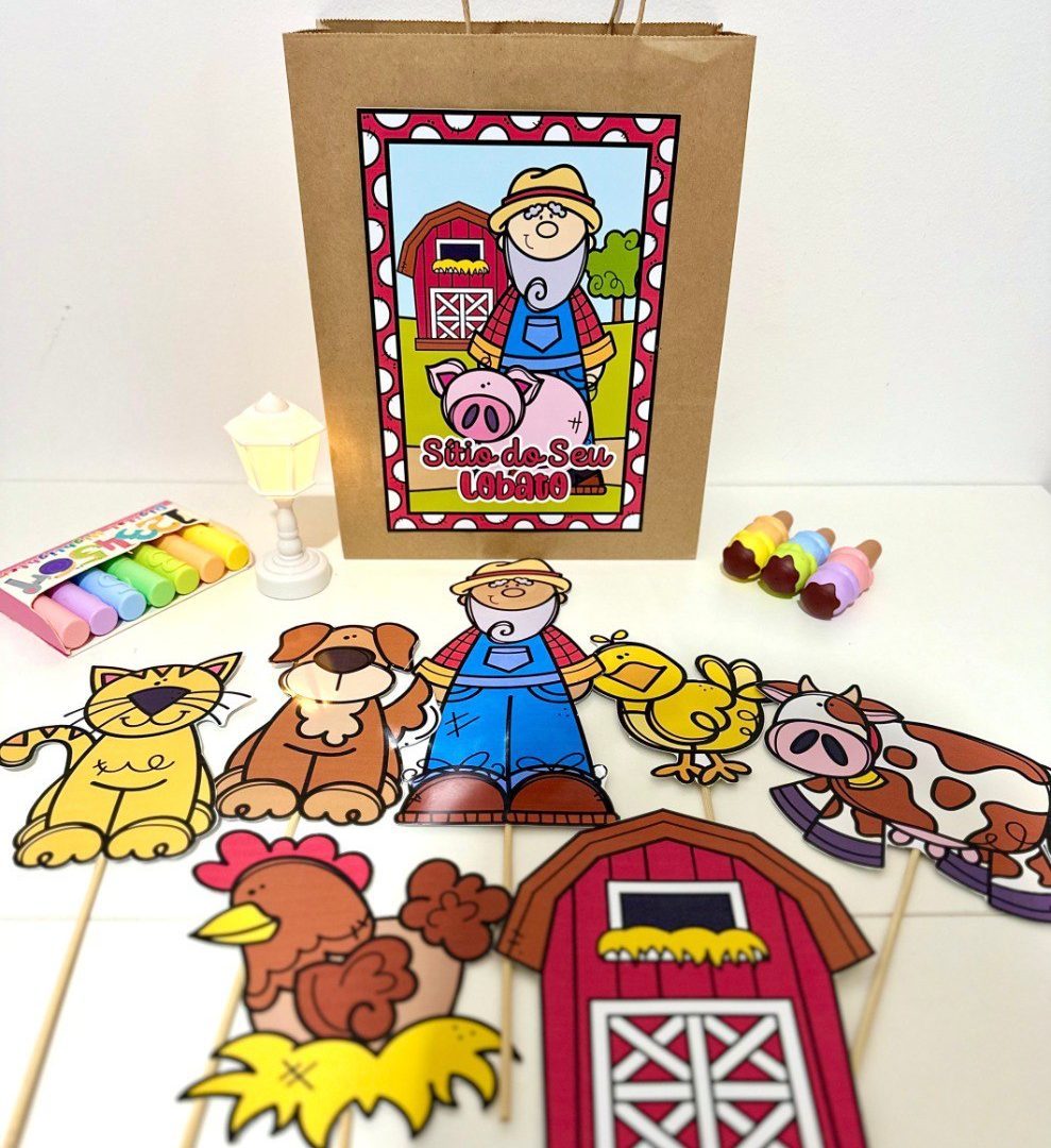 HISTÓRIA NA SACOLA- "Seu Lobato tinha um sítio"- SV