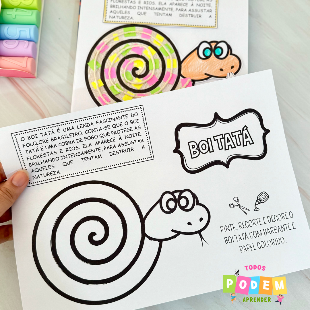 ATIVIDADE FOLCLORE BRASILEIRO- BOITATÁ