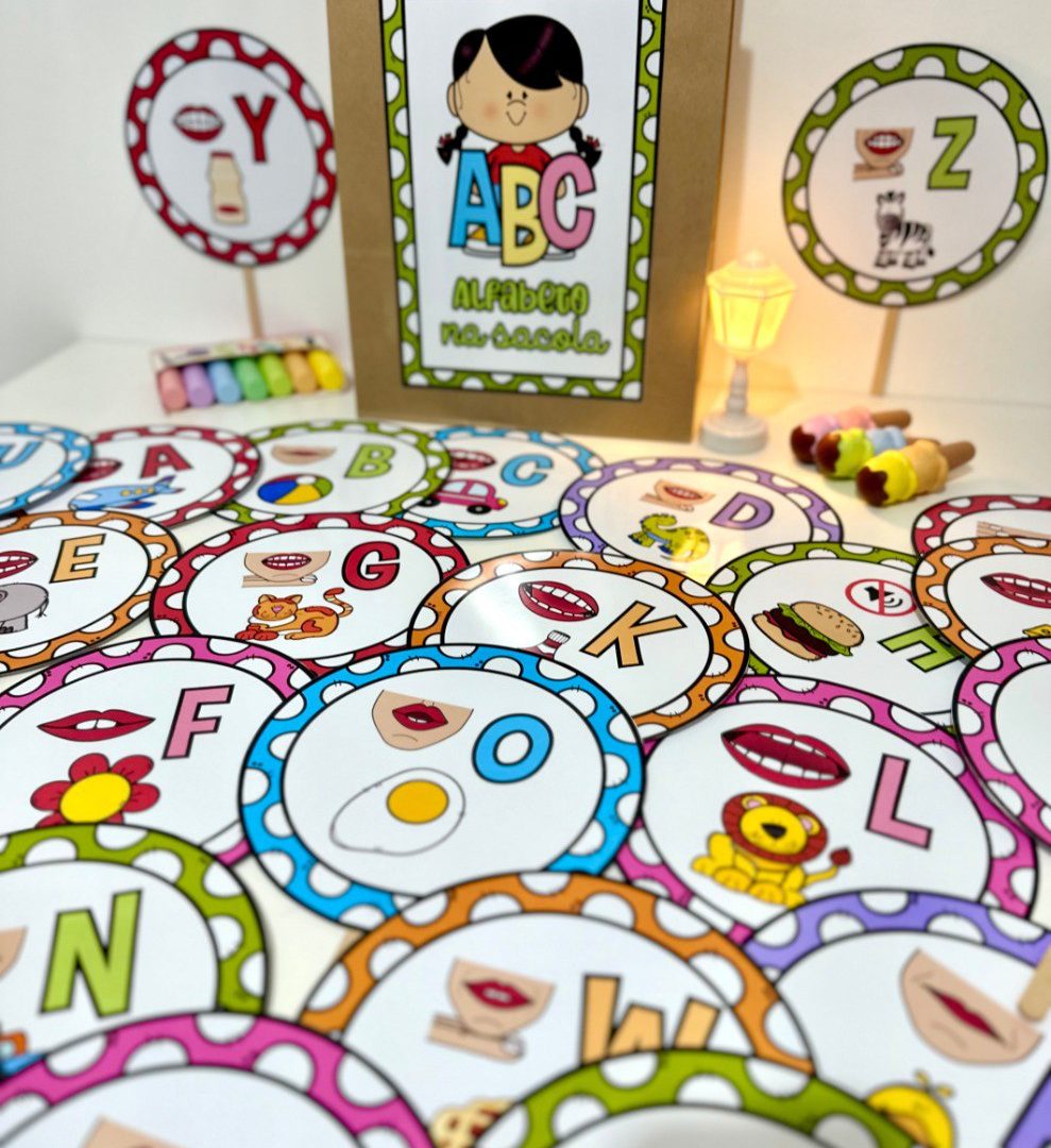 SACOLA DO ALFABETO FÔNICO- SV