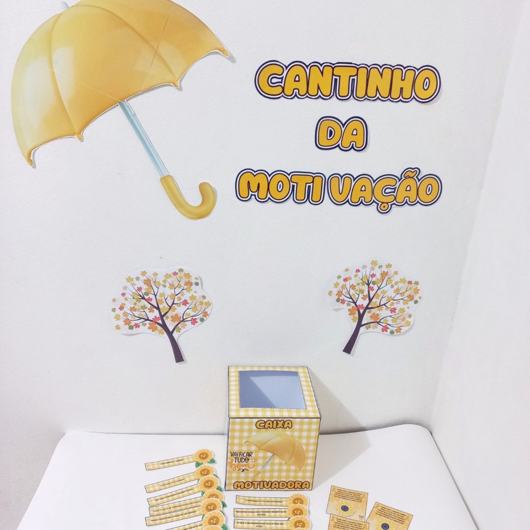 🌻 Caixa Motivadora & Painel – Setembro Amarelo 🌻-SV