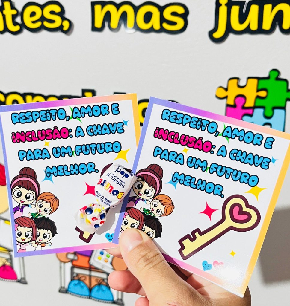 PAINEL SEMANA DA INCLUSÃO + LEMBRANCINHA-SV