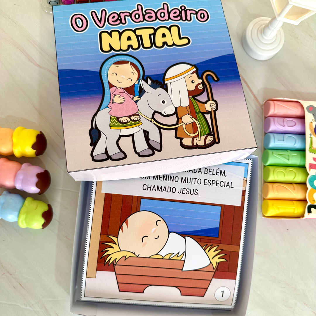 HISTÓRIA NA CAIXA- O VERDADEIRO NATAL