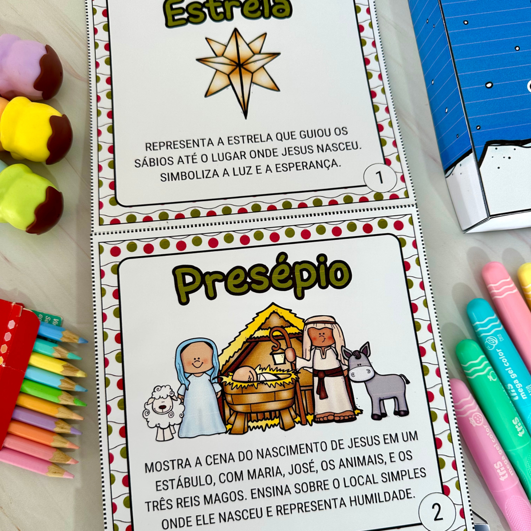 HISTÓRIA NA CAIXA- SÍMBOLOS DE NATAL