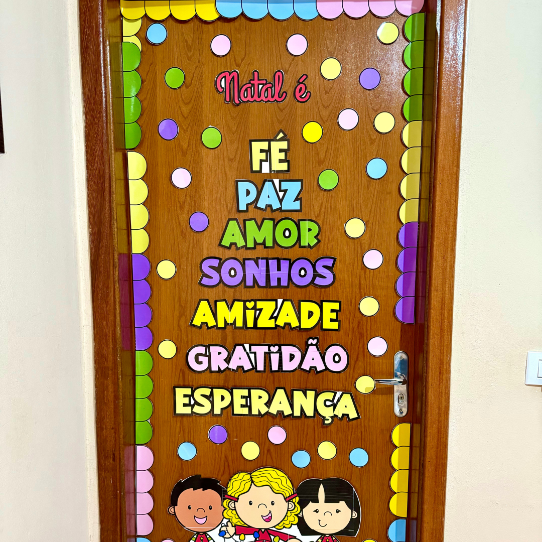 DECORAÇÃO DE PORTA NATAL