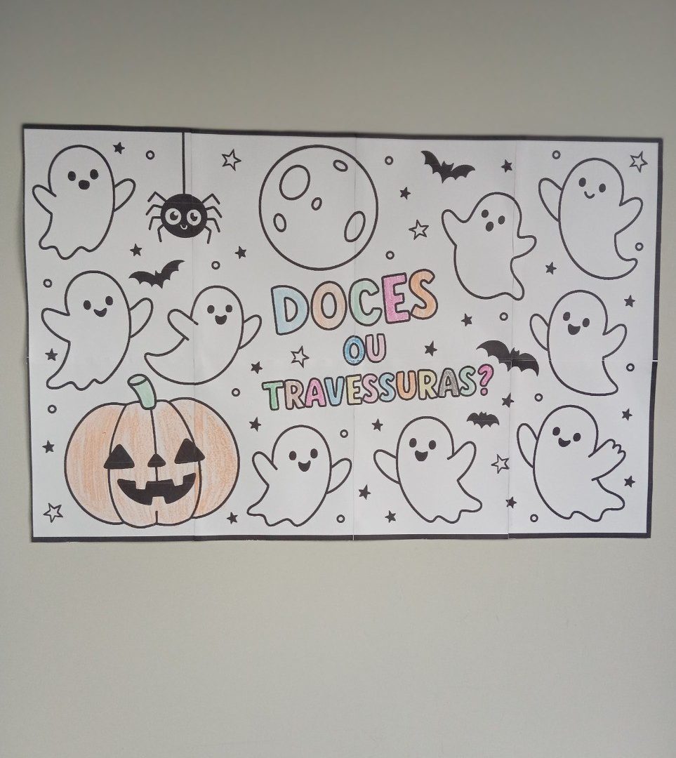 PAINEL INTERATIVO DE HALLOWEEN- SV