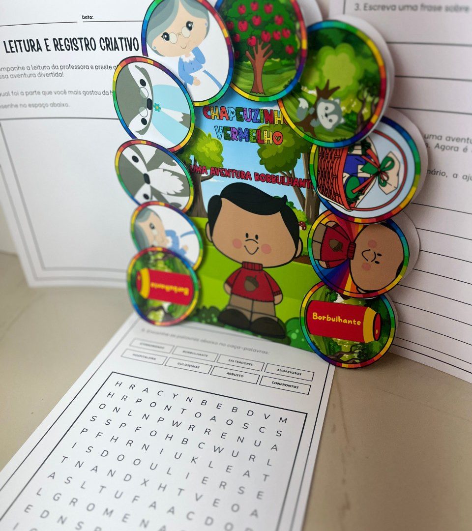 CHAPEUZINHO VERMELHO: UMA AVENTURA BORBULHANTE (releitura)- SV