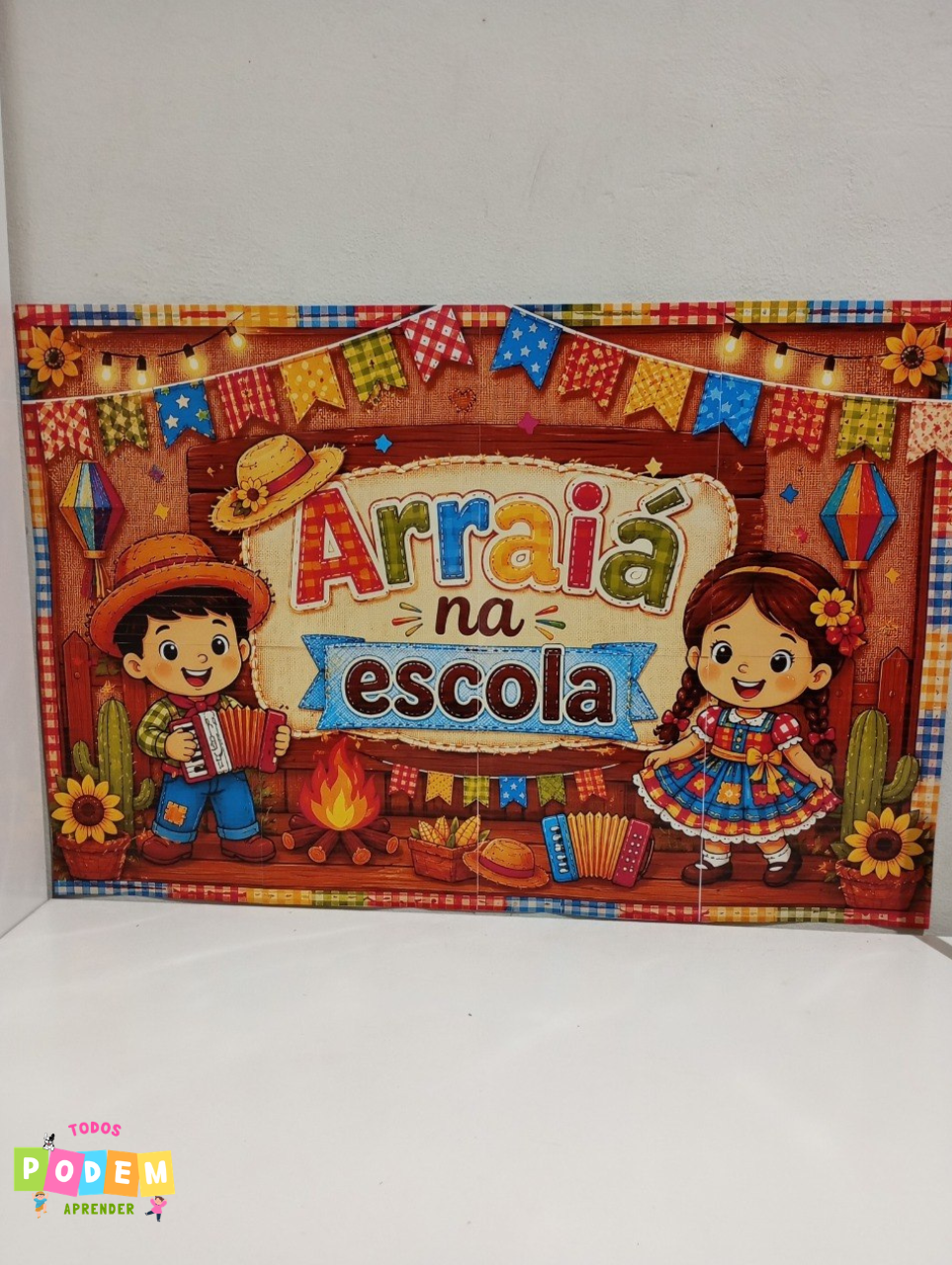 CESTA + PAINEL ARRAIÁ- SV - Imagem 3
