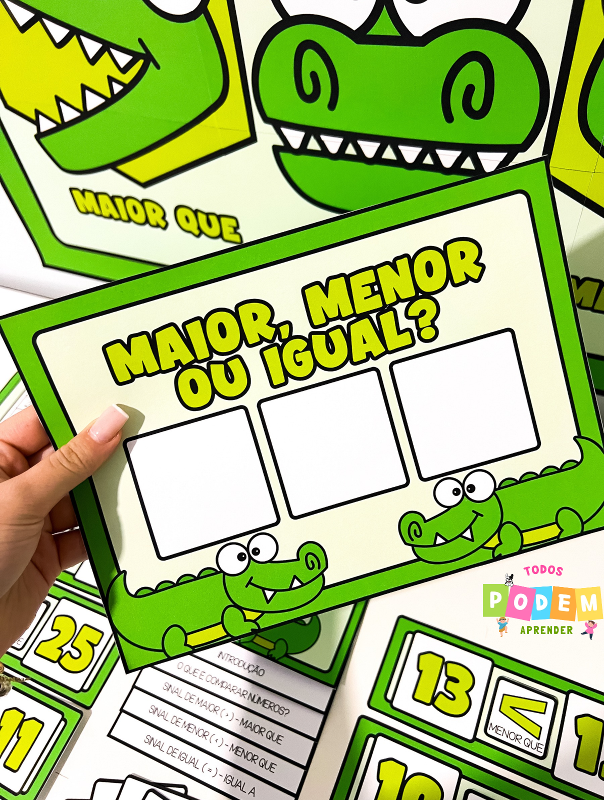 KIT MAIOR, MENOR OU IGUAL - Imagem 6